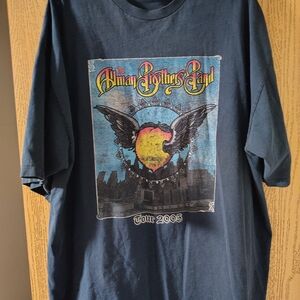 The Allman Brothers Band Vintage Graphic Tee - Navy Size 3XL